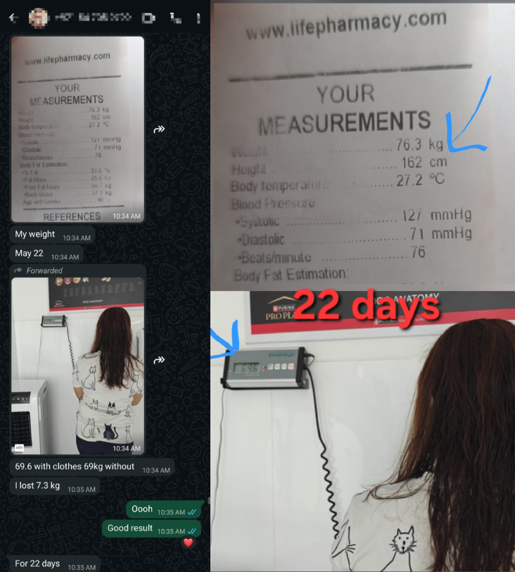 Jilly's follow-up experience