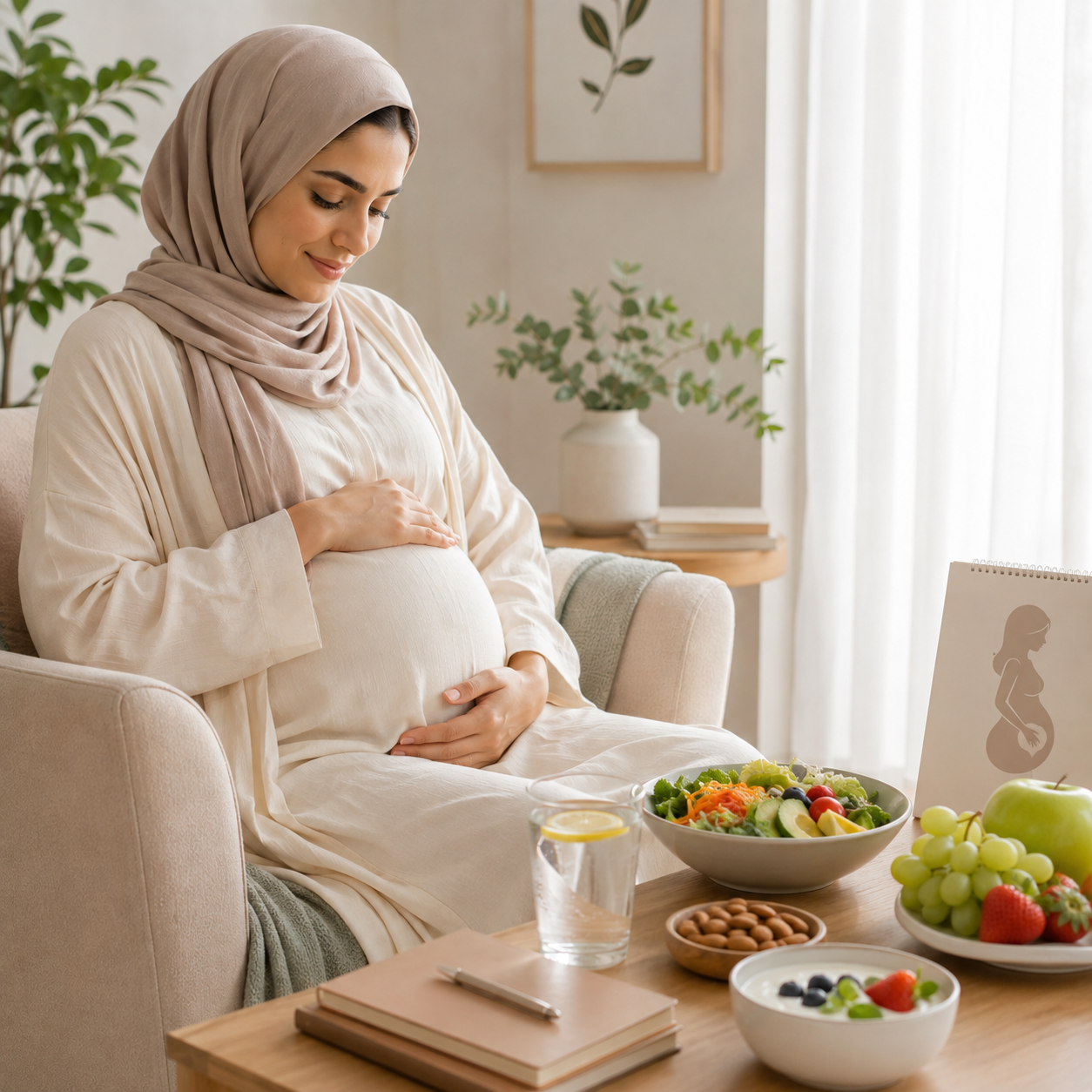 برنامج تغذية الحمل ومتابعة الوجبات أونلاين